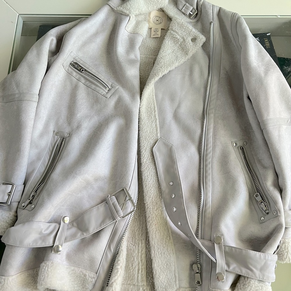 Urban outfitters fleece coat